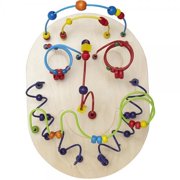 Hape Wilbur Wall Panel Wooden Bead Maze