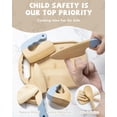 thumbnail image 3 of Set de cocina de madera para niños Biticolor, 15 piezas, kit Montessori, 3 of 6