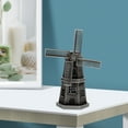 thumbnail image 2 of Shisuyan Vintage Windmill Ornament Alloy Windmill Model Tabletop Retro Windmill Ornament, 2 of 8