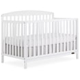 thumbnail image 4 of Nursery Bundle, Dream On Me Odelle 5 in 1 Crib in White and Crib & Toddler Mattress Bundle, 4 of 11