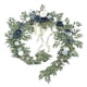 thumbnail image 3 of Guirnalda de eucalipto Artificial, Floral, planta colgante de pared, simulación de 180cm para boda, arco, jardín, decoración de fiesta en azul, 3 of 8