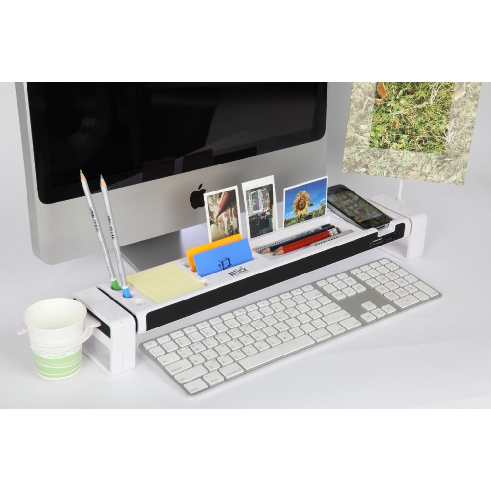 Cyanics iStick Desktop Organizer Computer Desk Accessories 3 Port USB