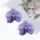 thumbnail image 5 of Ganga Única 2 Pcs Clip de Pico de Pato Phalaenopsis Clips de Pelo de Perlas Falsas para Mujeres Blanco Ombre Púrpura, 5 of 5