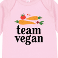 thumbnail image 4 of Inktastic Vegetarian Gift Team Vegan Boys or Girls Long Sleeve Baby Bodysuit, 4 of 5