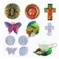 thumbnail image 2 of Molde de silicona para posavasos de mariposa - 2 piezas, 2 of 2