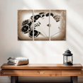 thumbnail image 2 of Elephant Stock Vintage Poker Wall Art - Horizontal Multi Panel Canvas - Living Room Wall Decor - Hobbies And Lifestyle Multi Panel - Black And Brown Decor - 23" x 14", 2 of 4