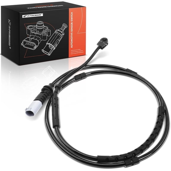 A-Premium Rear Disc Brake Pad Wear Sensors Compatible with BMW 320i 328i 2012-2015, 328d, 335i, 428i, 435i, 228i, M235i, M3, M4