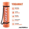 thumbnail image 2 of Tapete Ejercicio Pilates Yoga Fitness Portatil Altera 10mm, 2 of 6