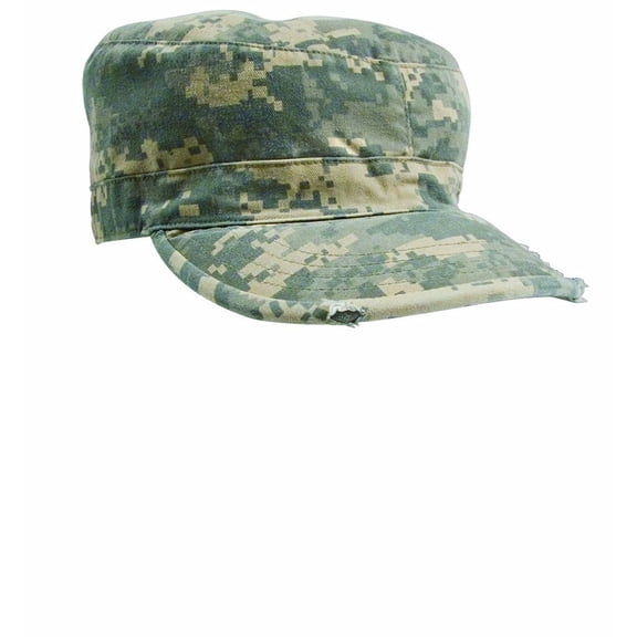 Rothco Vintage Camo Fatigue Caps - Woodland Camo, Small