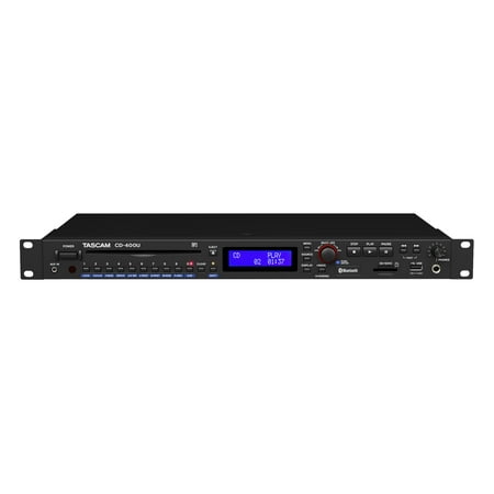 UPC: 0043774033386 | TASCAM CD400U CD/SD/USB Player with Bluetooth receiver and FM/AM tuner