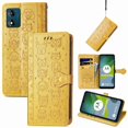 thumbnail image 2 of Funda Cartera FOXDOCK para MOTO E13 , Flip PU con Relieve de Gatos y Perros, Tarjetero y Soporte, 2 of 6