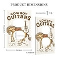 thumbnail image 3 of Daiia Cowboy Rodeo Guitar Pattern Decorator Wall Plate Child Safe Outlet Cover, Switch and Outlet Covers,Size 1-Gang 5.0" x3.0" , Polycarbonate Thermoplastic-Style S, 3 of 6