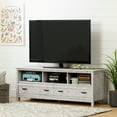 thumbnail image 3 of South Shore Exhibit 60" TV Stand in Seaside Pine, 3 of 8