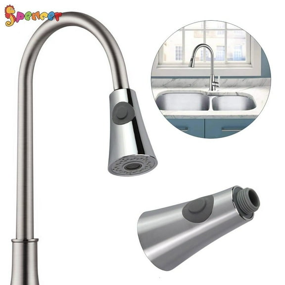 Spencer Kitchen Sink Pull-Down Nozzle Faucet Sprayer Pull Out Spray Head Replacement Head