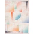 thumbnail image 2 of SAFAVIEH Paint Brush Dayna Abstract Area Rug, Pink/Blue, 7'9" x 10', 2 of 13