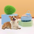 thumbnail image 6 of Double-Sided Pet Grooming Comb - Flea & Tick Removal Brush for Dogs & Cats, Ergonomic Handle, Metal Teeth for Detangling & Dander, Essential Tool, Orange, 6 of 9
