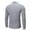 Light Gray, variant on VerPetridure Men's Mock Turtleneck T-Shirts Long Sleeve Crewneck Pullover Sweater Basic Designed Undershirt Slim Fit Warm Pullover Tops
