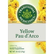 Traditional Medicinals Tea, Yellow Pau d'Arco, Tea Bags, 16 Ct