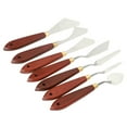 thumbnail image 3 of Dsseng 7Pcs/Set Stainless Steel Palette Knife Mixing Scraper Set For Oil Painting Acrylic Mix Spatula Palette Knife, 3 of 6