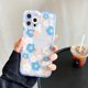thumbnail image 2 of Funda transparente suave TUNC para iPhone 13 Pro Max con flor a prueba de golpes azul, 2 of 5