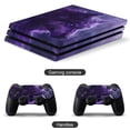 thumbnail image 4 of Purple Wolf PS4/PS4 Pro/PS4 Slim Skin Sticker For Console And Controller Skins, 4 of 6