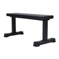 thumbnail image 2 of HolaHatha Steel Frame Foam Padded Flat Freeweight Bench for Weight Training, 2 of 8