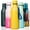 Yellow, variant on BJPKPK Insulated Water Bottles, 18 oz Stainless Steel Metal Water Bottle with Strap, BPA Free Leak Proof Thermos, Mugs, Flasks, Reusable Water Bottle for Sports & Travel, Yellow