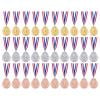 30pcs 2inch Gold Silver Bronze Award Medal With Neck Ribbon Winner Medal Sport Supplies (Trophy)