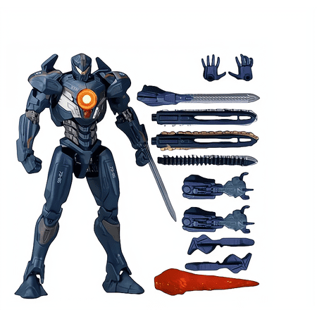 SHOUPI Pacific Rim 2 Revenge stray Mech Robot Glow Action Figures.