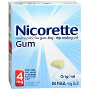 Nicorette - Stop Smoking Aid - 4 mg Strength - Gum