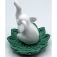 thumbnail image 2 of Dalax Elegant Good Luck Decorative Elephant Jewelry Ring Holder, Jewelry Stand Trinket Tray/Dish Figurine Decor, 2 of 7