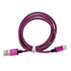 thumbnail image 1 of Cable de carga tipo C Tholdsy 1M aleación de aluminio trenzado para Teléfono rosado, 1 of 5