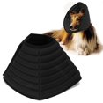 thumbnail image 1 of Collar de Curación ANGGREK Pet Elizabeth Circle negro S M L para Mascotas, 1 of 8