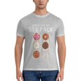 thumbnail image 1 of Camiseta de verano para hombre top de marca ropa de moda coreana My Six Pack Funny Donut Fitness, 1 of 7