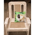 thumbnail image 2 of Carolines Treasures BB9855PW1818 Pekingese St Patricks Fabric Decorative Pillow  18H x18W multicolor, 2 of 2