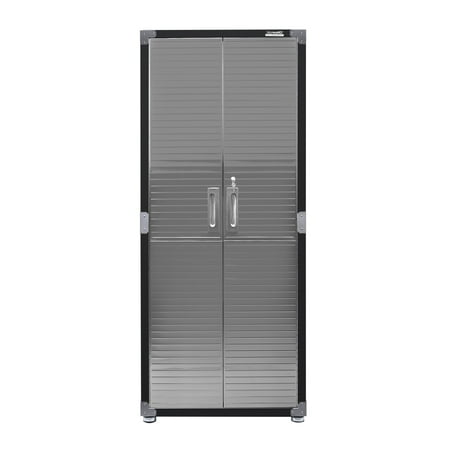 Seville Classics UltraHD® Storage Cabinet, Graphite, 30" W x 18" D x 72" H