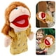 thumbnail image 5 of BRIGHTFUFU Marionetas de mano para niños Marioneta de mano de felpa suave Narración de historias Marioneta de mano linda, 5 of 8