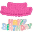thumbnail image 3 of Yhmxh Kitchen Gadgets Kitchen Essentials Happy Birthday Cake Letter and Number Chocolate Kitchen Accessories Kitchen Aid Attachments for Home Kitchen Holidays, 3 of 6