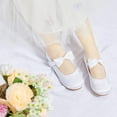 thumbnail image 2 of Toddler Flower Girl Dress Shoes - Girl Ballet Flats Party School Shoes Wedding, 2 of 6