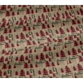 thumbnail image 5 of oneOone Viscose Jersey Light Brown Fabric Merry Christmas Sewing Fabric By The Yard Printed Diy Clothing Sewing Supplies 60 Inch Wide, 5 of 5