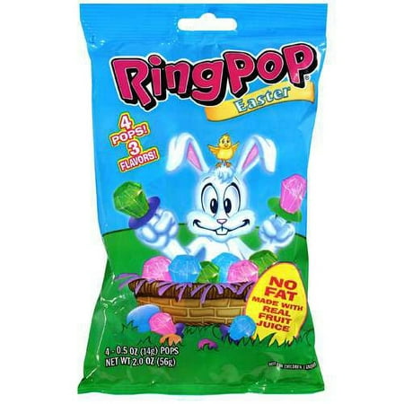 Ring Pop Rp 4ct Bag Easter Coll Pdq