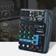 thumbnail image 2 of Mezclador de sonido profesion de licencia de sonido 4 canales USB 48V Power DJ Studio DSP Processor, Black / White azul CUTICAT mezclador de audio, 2 of 8