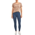 thumbnail image 4 of Time and Tru Women's Full Length Soft Knit Color Jeggings, 4 of 5