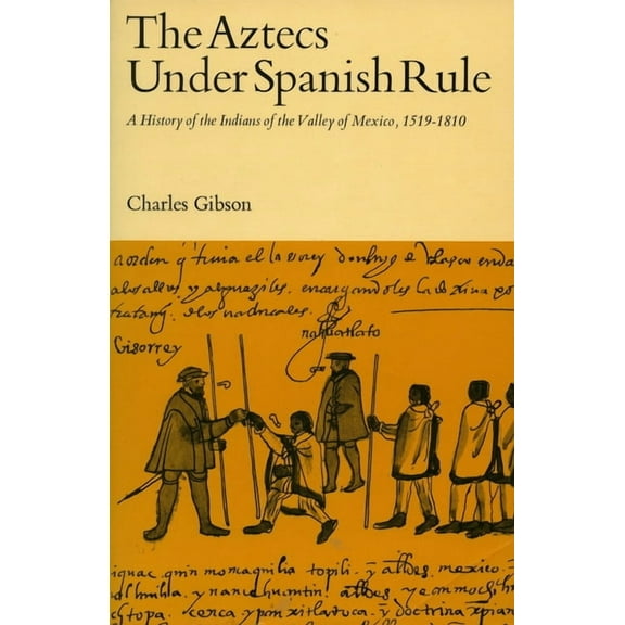 The Aztecs Under Spanish Rule : A History of the Indians of the Valley of Mexico, 1519-1810 (Paperback)