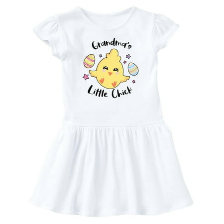

Inktastic Happy Easter Grandma s Little Chick Gift Baby Girl Dress