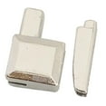 thumbnail image 3 of #5 Metal Zipper Latch Slider Retainer Insertion Pin Zipper Repair White Gold, 3 of 9
