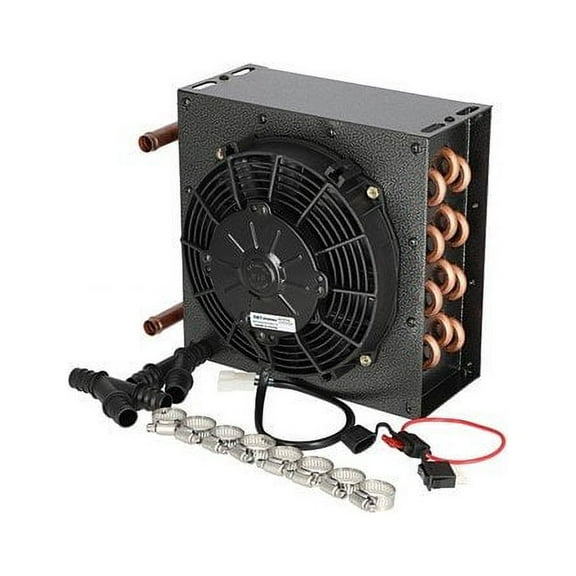 Auxiliary Heater Single Fan 17,000 BTU 12V