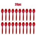 Clear Spoon Party Disposable Forks Utensils Cutlery Bulk Events