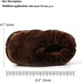 thumbnail image 4 of YOPTOP Heated Foot Warmer Electric Heating Booties Slippers TPR Suede USB Charger Electric Heating Booties Slippers Washable Heating Shoes Warmer for Women Men, 4 of 7