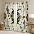 thumbnail image 2 of Homewish Vintage Western Aztec Curtains Pack of 2 (42x84 Each) for Adult, Hippie Cactus Plant Curtains Blackout, Rustic Farmhouse Bedroom Curtains, Curtains Blackout Home Decor, 2 of 6